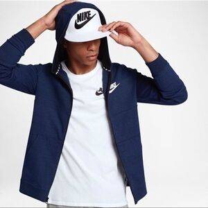 Men’s Nike AV15 ZIP Hoody Navy X-Large